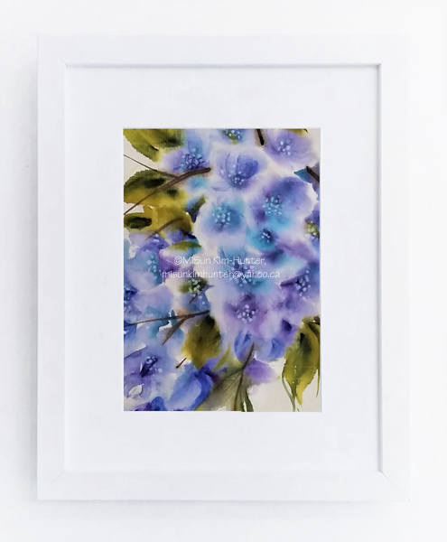 8x10 Blue Perple